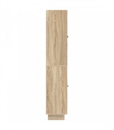 vidaXL Cabinet Set 2 pcs 66 x 34.5 x 90 cm Engineered Wood — Colour: Sonoma oak — V0672185079