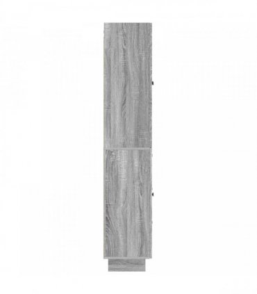 vidaXL Cabinet Set 2 pcs 66 x 34.5 x 90 cm Engineered Wood — Colour: Grey sonoma — V0672185081