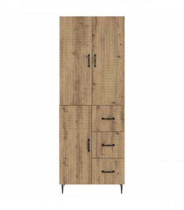 vidaXL Cabinet Set 2 pcs Artisan Oak 66 x 34.5 x 89.5 cm