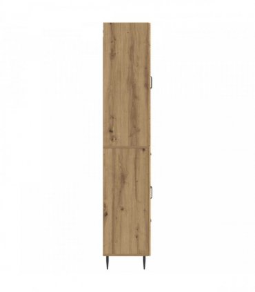 vidaXL Cabinet Set 2 pcs Artisan Oak 66 x 34.5 x 89.5 cm