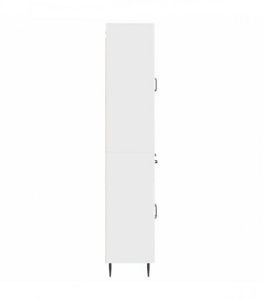 vidaXL Cabinet Set 2 pcs High Gloss White 66 x 34.5 x 89.5 cm — V0672185250