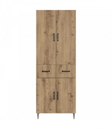 vidaXL Cabinet Set 2 pcs Artisan Oak 66 x 34.5 x 89.5 cm — V0672185252