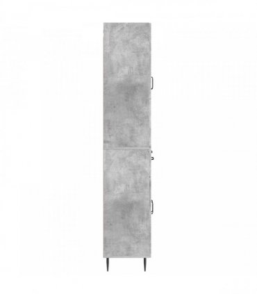 vidaXL Cabinet Set 2 pcs Concrete Grey 66 x 34.5 x 89.5 cm — V0672185254