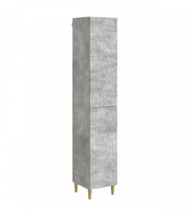 vidaXL Cabinet Set 2 pcs Concrete Grey Engineered Wood — V0672185263