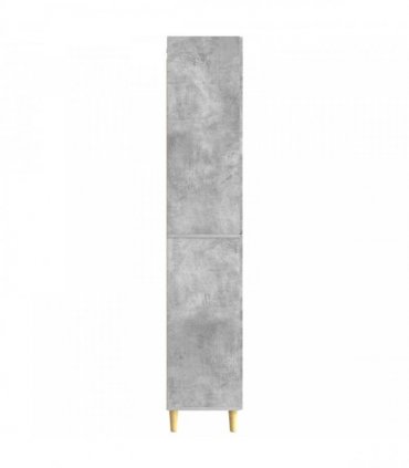 vidaXL Cabinet Set 2 pcs Concrete Grey Engineered Wood — V0672185263