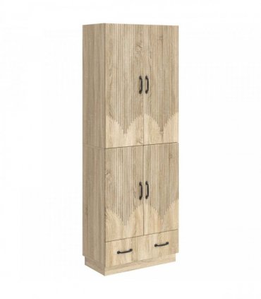 vidaXL Cabinet Set 2 pcs Sonoma Oak Engineered Wood