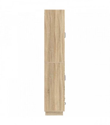 vidaXL Cabinet Set 2 pcs Sonoma Oak Engineered Wood