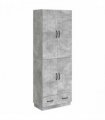 vidaXL Cabinet Set 2 pcs Engineered Wood — Colour: Concrete grey — V0672185310