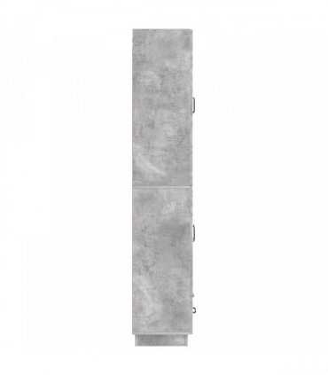 vidaXL Cabinet Set 2 pcs Engineered Wood — Colour: Concrete grey — V0672185310