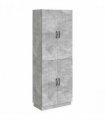 vidaXL Cabinet Set 2 pcs Concrete Grey Engineered Wood — V0672185312