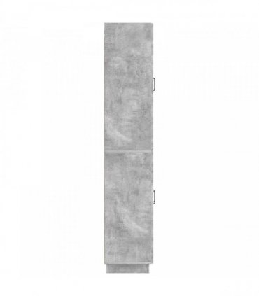 vidaXL Cabinet Set 2 pcs Concrete Grey Engineered Wood — V0672185312