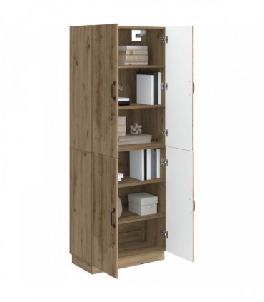 vidaXL Cabinet Set 2 pcs Artisan Oak Engineered Wood — V0672185314