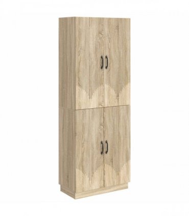 vidaXL Cabinet Set 2 pcs Sonoma Oak Engineered Wood — V0672185318