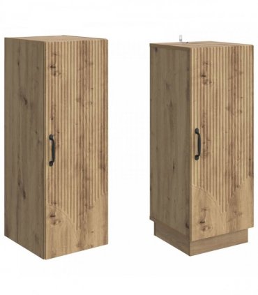 vidaXL Cabinet Set 2 pcs Artisan Oak Engineered Wood — V0672185322