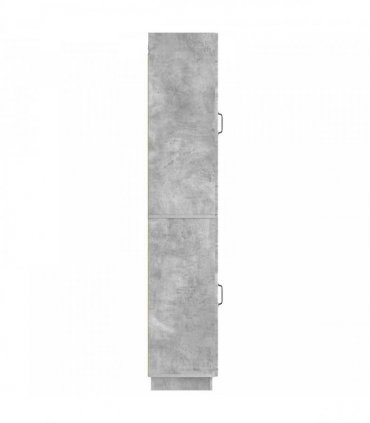 vidaXL Cabinet Set 2 pcs Concrete Grey Engineered Wood — V0672185324