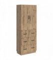 vidaXL Cabinet Set 2 pcs Artisan Oak 66 x 34.5 x 87 cm Engineered Wood