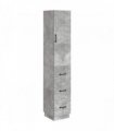vidaXL Cabinet Set 2 pcs Concrete Grey 33 x 34.5 x 87 cm