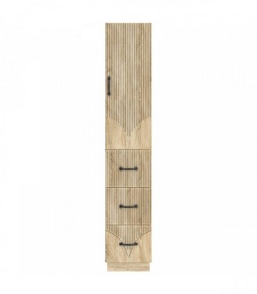 vidaXL Cabinet Set 2 pcs Sonoma Oak 33 x 34.5 x 87 cm Engineered Wood