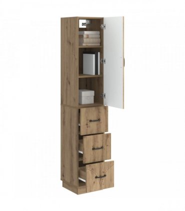 vidaXL Cabinet Set 2 pcs Artisan Oak 33 x 34.5 x 87 cm Engineered Wood