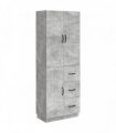 vidaXL Cabinet Set 2 pcs Concrete Grey Engineered Wood — V0672185348