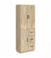 vidaXL Cabinet Set 2 pcs Sonoma Oak Engineered Wood — V0672185349