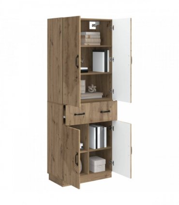vidaXL Cabinet Set 2 pcs Artisan Oak Engineered Wood — V0672185357
