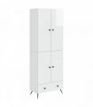vidaXL Cabinet Set 2 pcs High Gloss White Engineered Wood — V0672185360