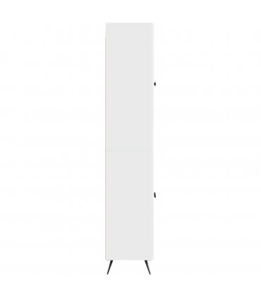vidaXL Cabinet Set 2 pcs High Gloss White Engineered Wood — V0672185368