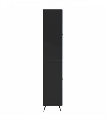 vidaXL Cabinet Set 2 pcs Black Engineered Wood — V0672185372