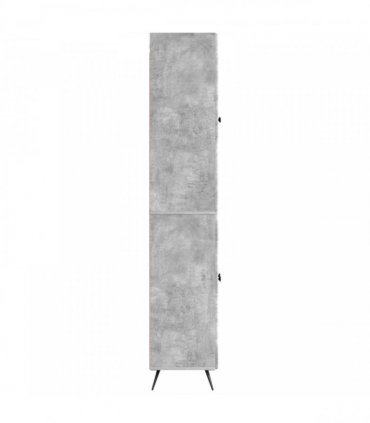 vidaXL Cabinet Set 2 pcs Concrete Grey Engineered Wood — V0672185374