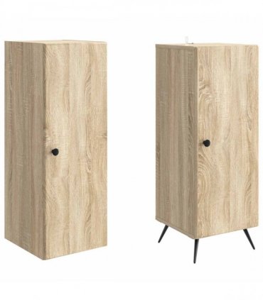 vidaXL Cabinet Set 2 pcs Sonoma Oak Engineered Wood — V0672185375