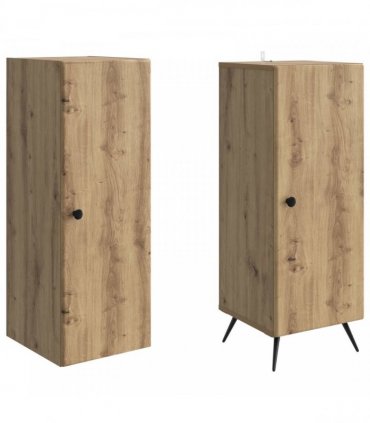vidaXL Cabinet Set 2 pcs Engineered Wood — Colour: Artisan oak