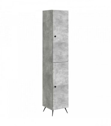 vidaXL Cabinet Set 2 pcs Concrete Grey Engineered Wood — V0672185381