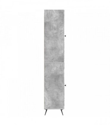 vidaXL Cabinet Set 2 pcs Concrete Grey Engineered Wood — V0672185381