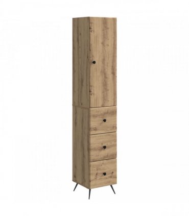 vidaXL Cabinet Set 2 pcs Artisan Oak 34.5 x 34.5 x 90 cm