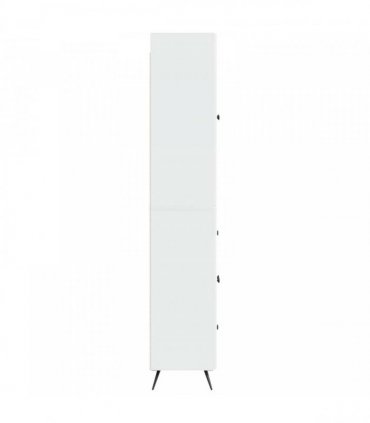 vidaXL Cabinet Set 2 pcs High Gloss White Engineered Wood — V0672185403