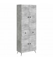 vidaXL 2 pcs Concrete Grey — V0672185410