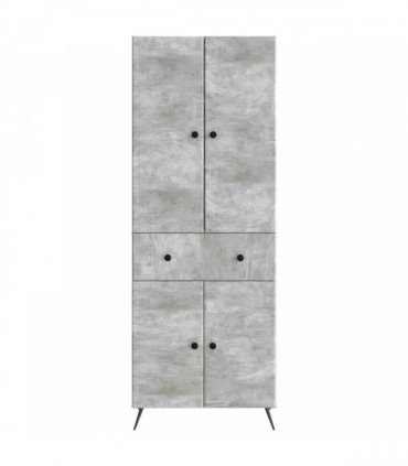 vidaXL 2 pcs Concrete Grey — V0672185410