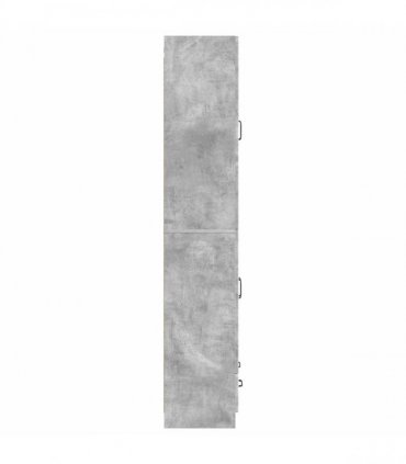 vidaXL Cabinet Set 2 pcs Concrete Grey Engineered Wood — V0672185415