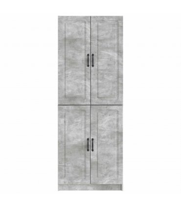 vidaXL Cabinet Set 2 pcs Concrete Grey Engineered Wood — V0672185424