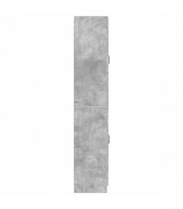 vidaXL Cabinet Set 2 pcs Concrete Grey Engineered Wood — V0672185424