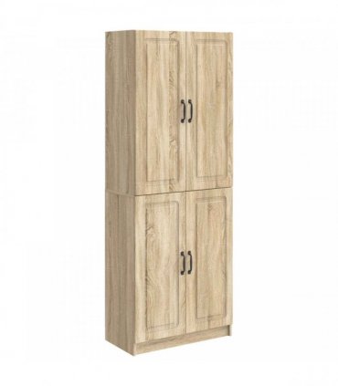 vidaXL Cabinet Set 2 pcs Sonoma Oak Engineered Wood — V0672185429