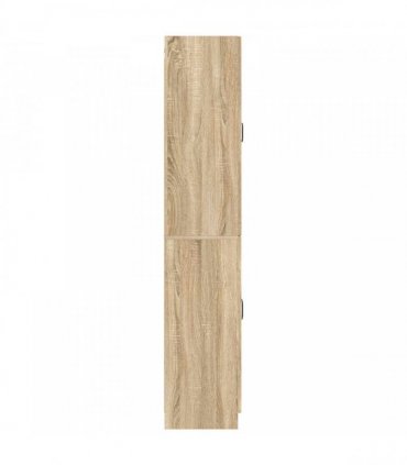 vidaXL Cabinet Set 2 pcs Sonoma Oak Engineered Wood — V0672185429