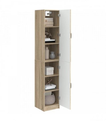 vidaXL Cabinet Set 2 pcs Sonoma Oak Engineered Wood — V0672185436