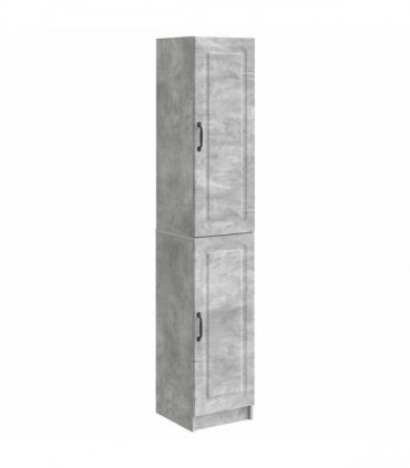 vidaXL Cabinet Set 2 pcs Concrete Grey Engineered Wood — V0672185437