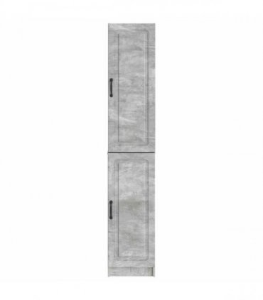 vidaXL Cabinet Set 2 pcs Concrete Grey Engineered Wood — V0672185437