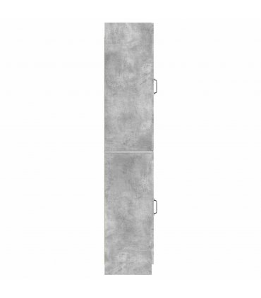 vidaXL Cabinet Set 2 pcs Concrete Grey Engineered Wood — V0672185437