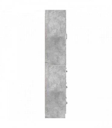 vidaXL Cabinet Set 2 pcs Concrete Grey 66 x 34.5 x 87 cm — V0672185440