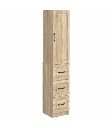 vidaXL Cabinet Set 2 pcs Sonoma Oak 33 x 34.5 x 87 cm Engineered Wood — V0672185449