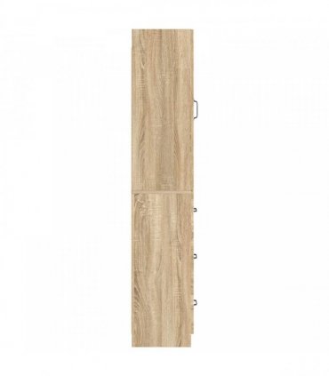 vidaXL Cabinet Set 2 pcs Sonoma Oak 33 x 34.5 x 87 cm Engineered Wood — V0672185449